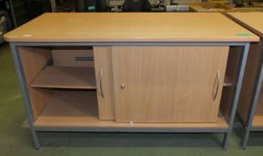 Wooden Office Cupboards With Lockable Cabinet W 1500mm x D 750mm x H 900mm