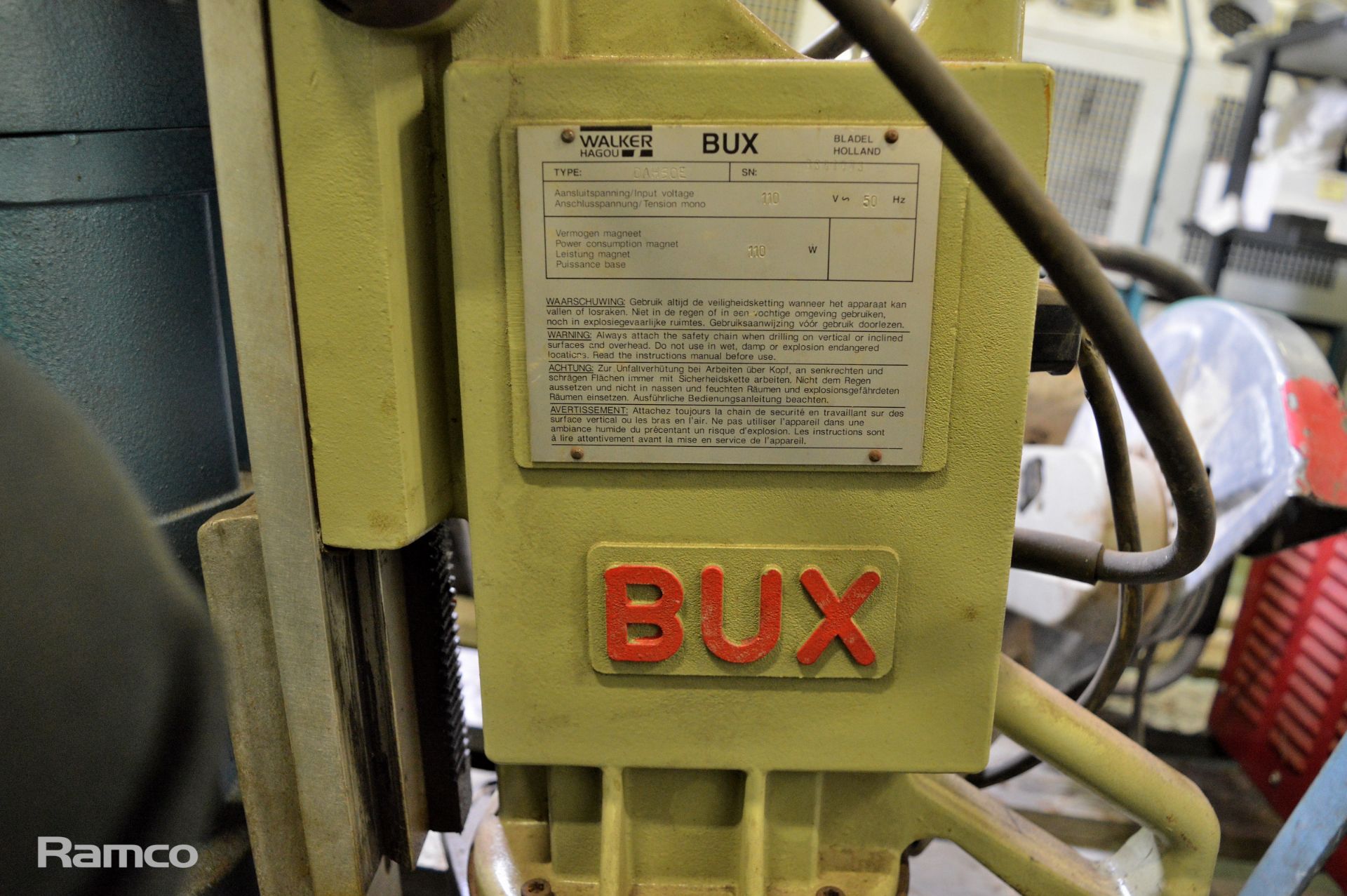 Bux heavy duty drill unit - Image 3 of 7