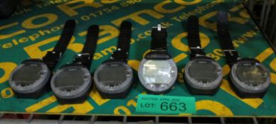 6x Suunto Vyper Nitrox Diving Computer Watch