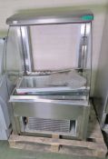 FAB Cake Display Curved Fridge L 770mm x W 870mm x H 1440mm