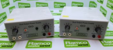 2x IPC-0978-P Dual Output Power Supply Units