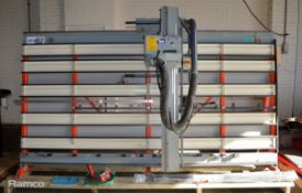 Elcon 155 Vertical panel saw - serial 960902 - W 3300mm x 2300mm high