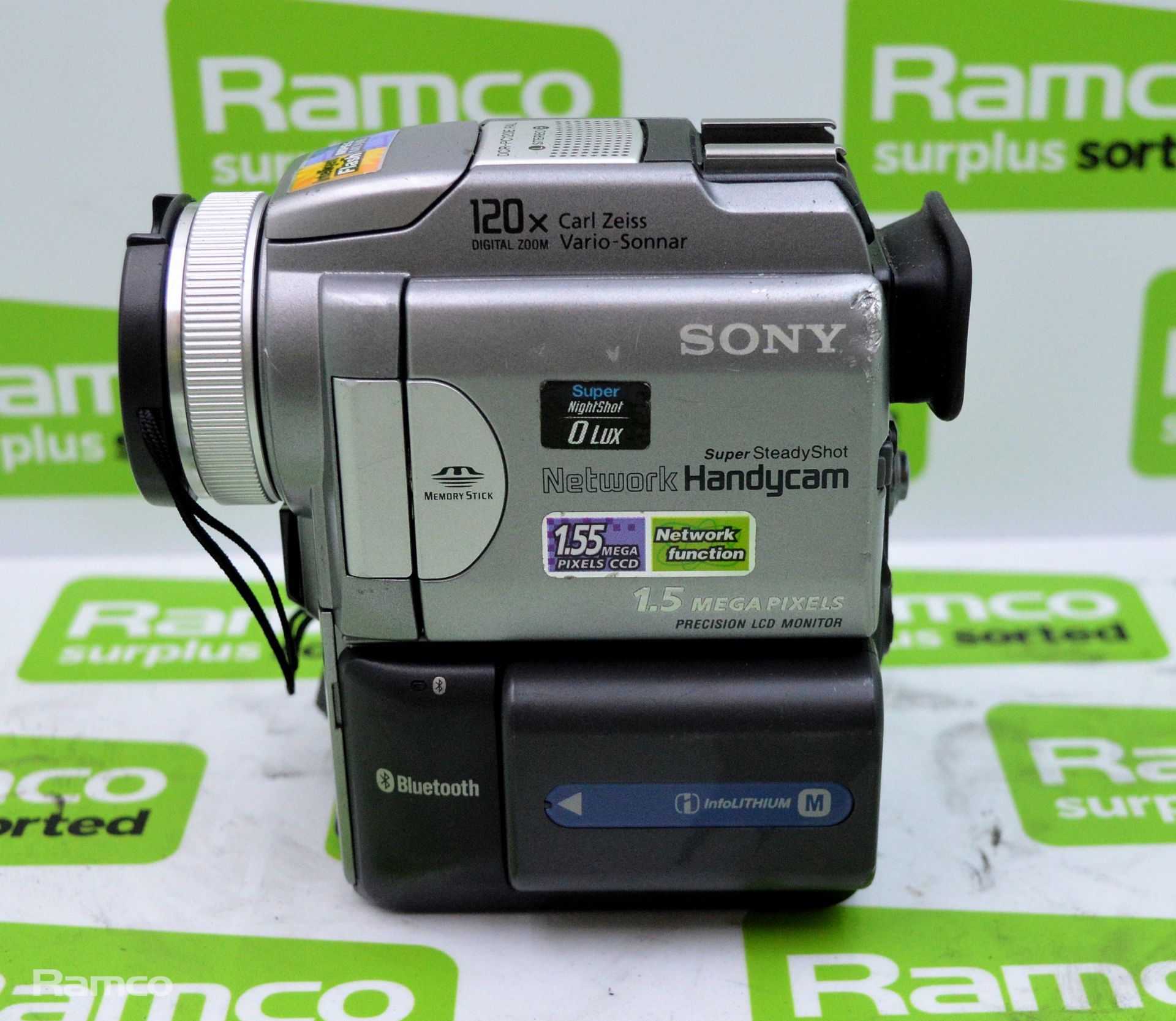 Sony DCR-PC120E Video Camcorder With Accessories In Case - Image 2 of 6