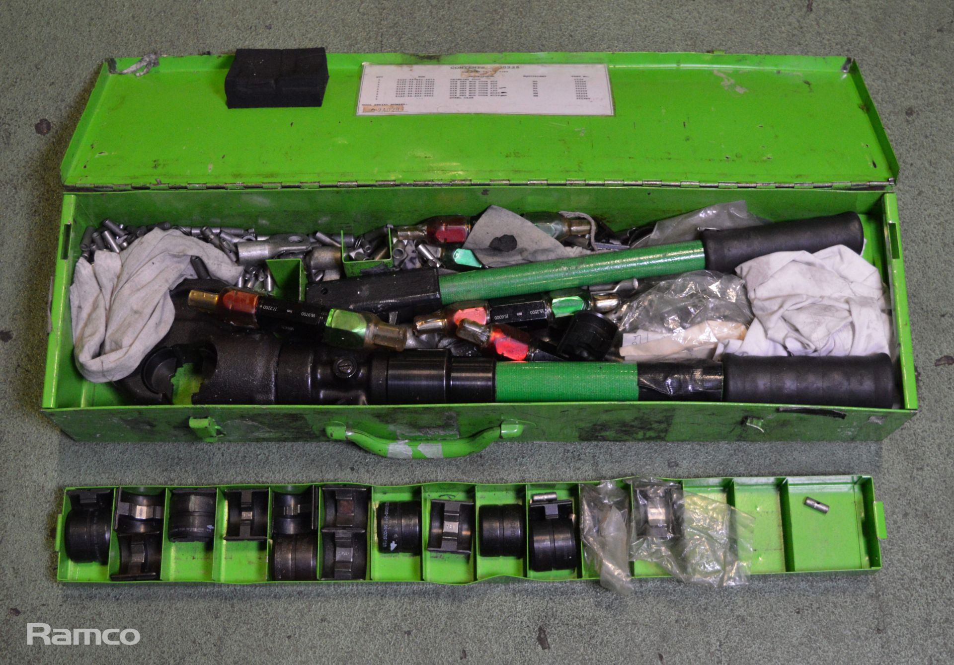 MIles Roystone hydraulic crimping kit - NSN 5180-99-130-0399