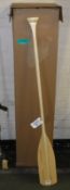 19x Aquamarine Wooden Paddles - L 1500mm