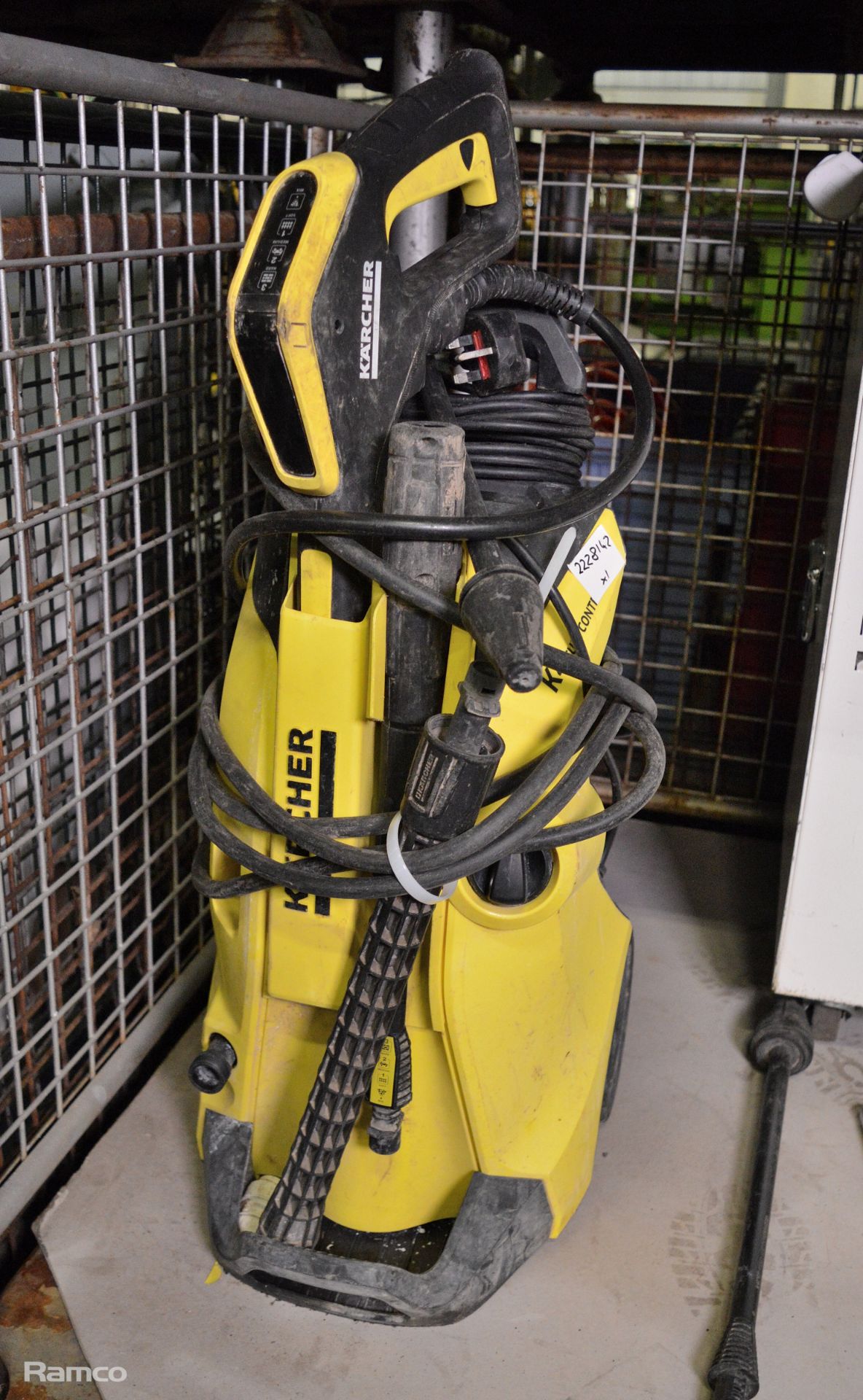 Karcher Patio Cleaning Head Attachment, 2x Karcher K4 Full Control Pressure Washers - Image 3 of 12