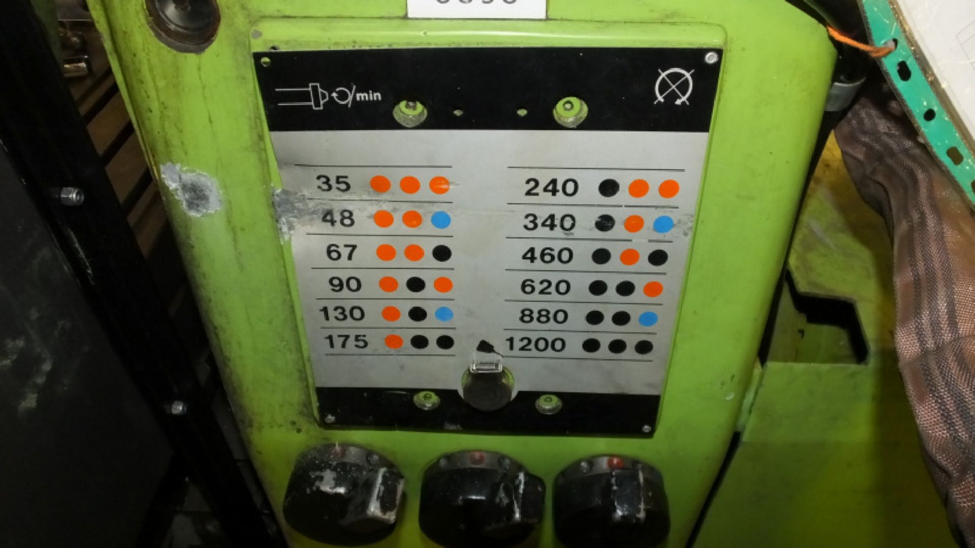 Bridgeport 1S milling machine - serial numbers - machine 102650185 & head unit S328 - Image 17 of 18
