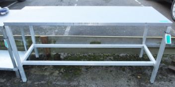 Stainless Steel Catering Table L 1760mm x W 620mm x H 860mm