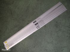 5x Power Master Metal Rulers 1Mtr