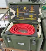 Welding Torch Outfit Cased - nozzles, hoses, connectors