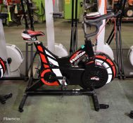 Wattbike Pro exercise bike with display module