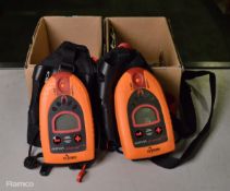 2x Arva Advanced Avalanche Transceivers 457mhz