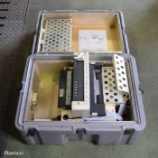 Ex-MoD ruggedized printer in carry case