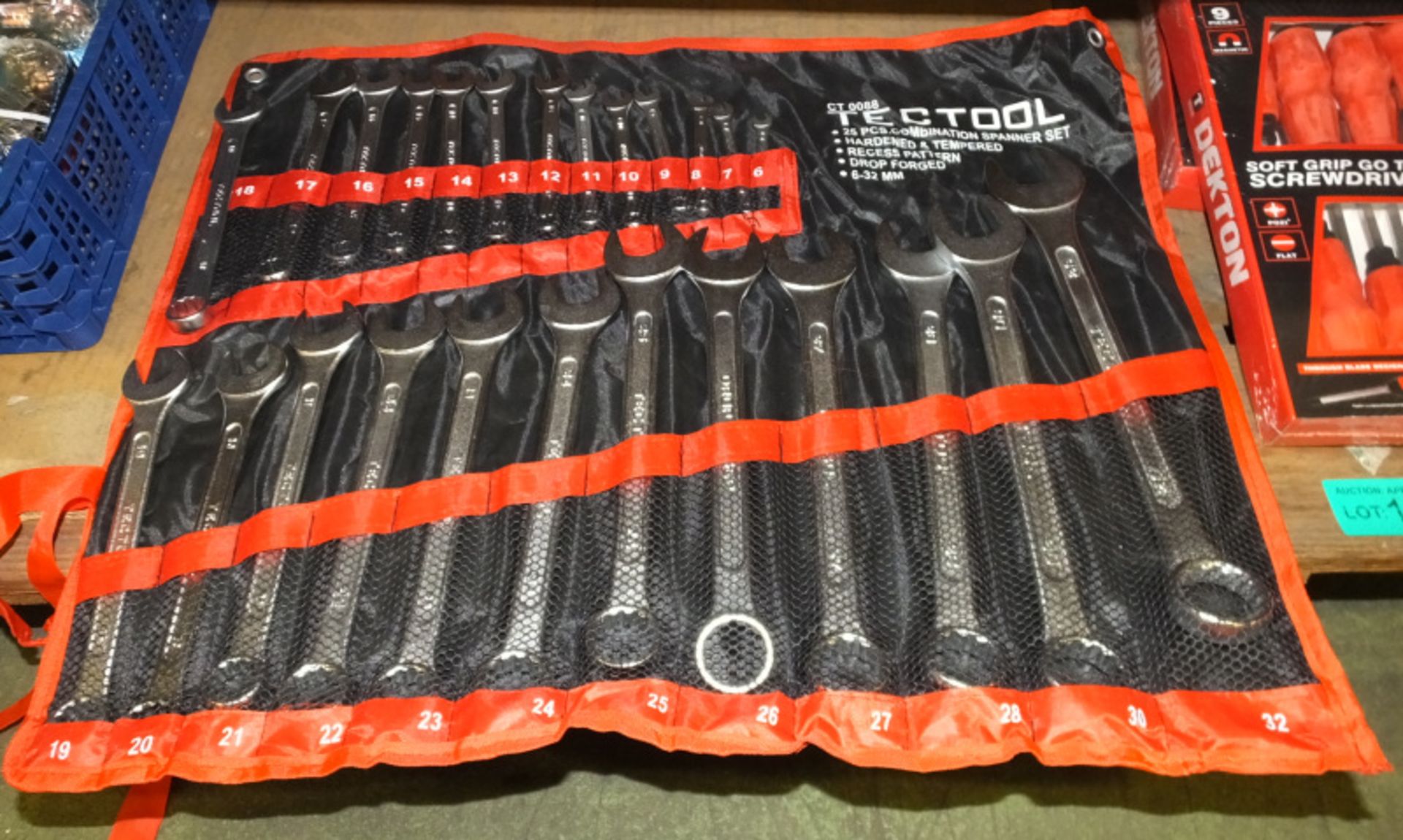 2x Tectool 25 piece combination spanner sets - Image 2 of 2