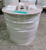 White Poly Fibrous Rope - 220M x 9mm - NSN 4020-99-2120-8692