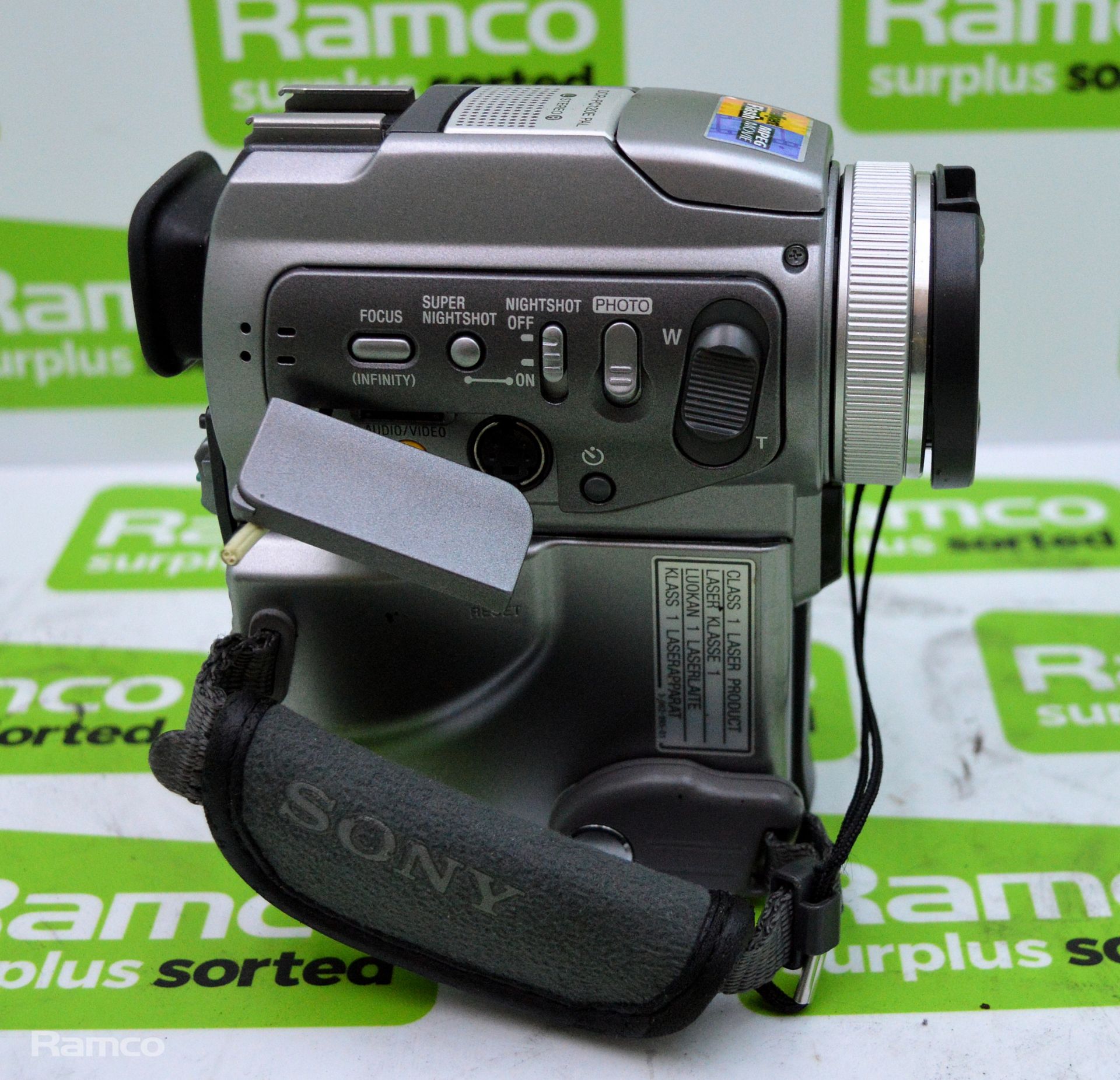 Sony DCR-PC120E Video Camcorder With Accessories In Case - Image 4 of 6