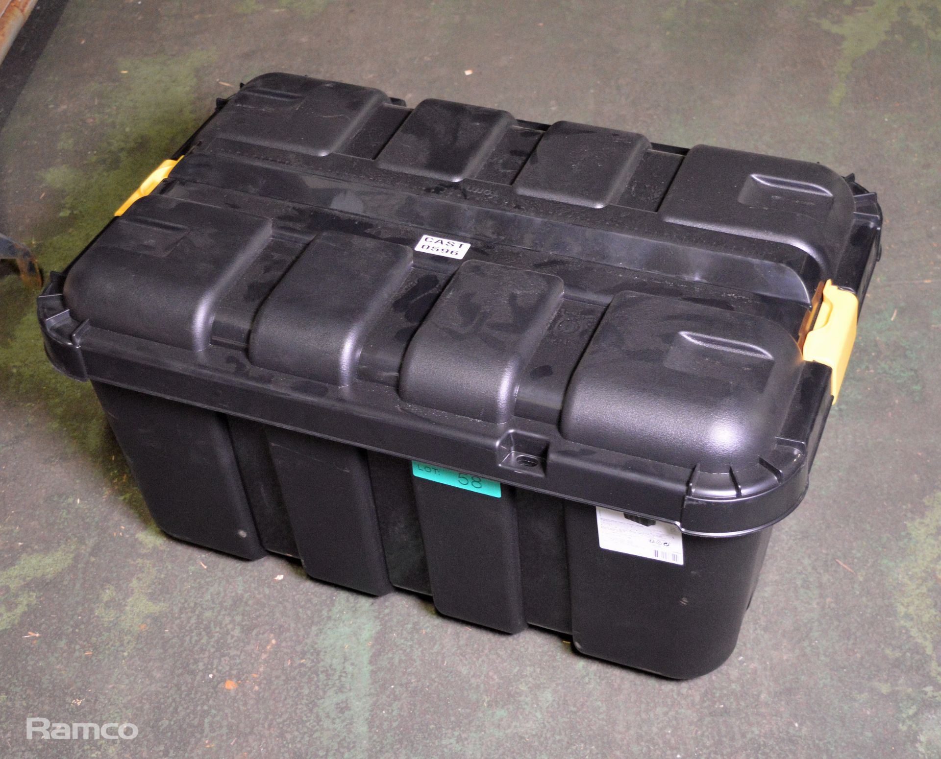 Large plastic Wheeled Storage Boxes With Lids