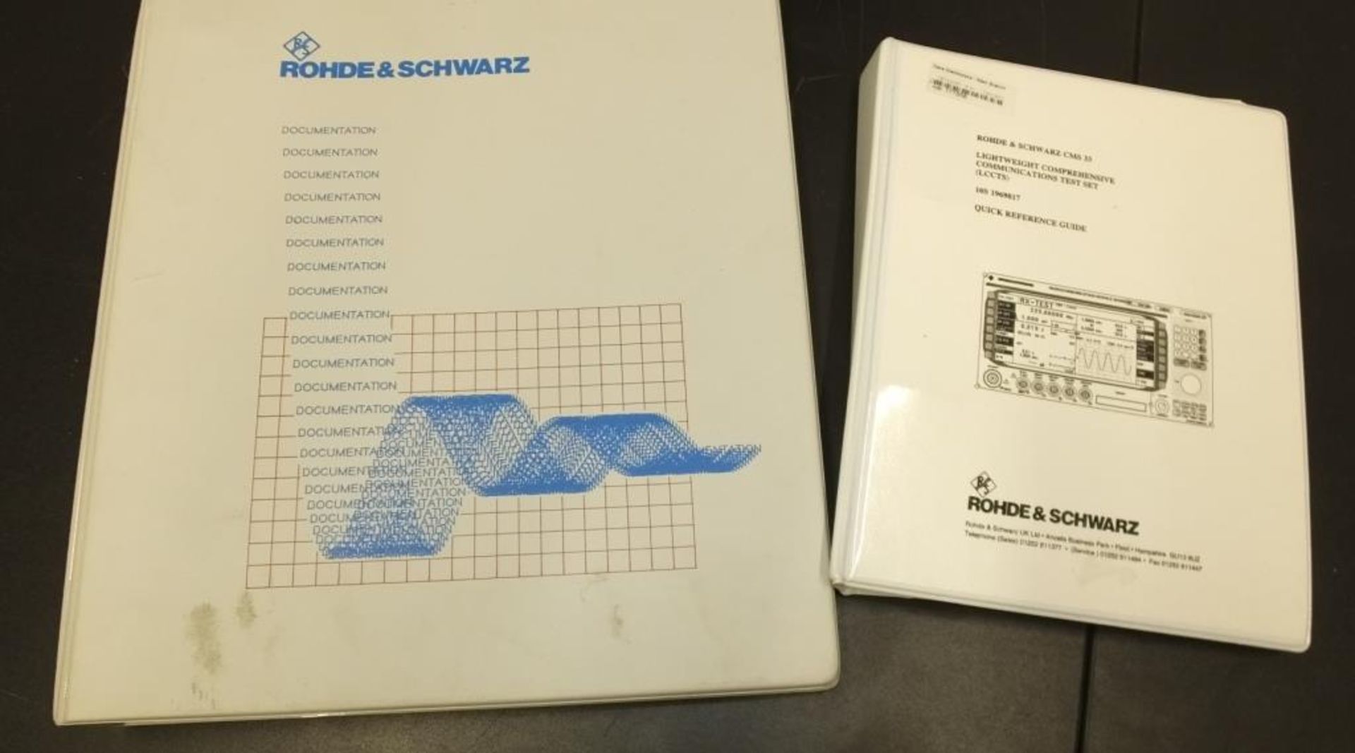 Rohde & Schwarz Radio Communications monitor 0.4 - 1000mhz - CMS33 - 840.0009.34, antenna base in co - Image 15 of 18