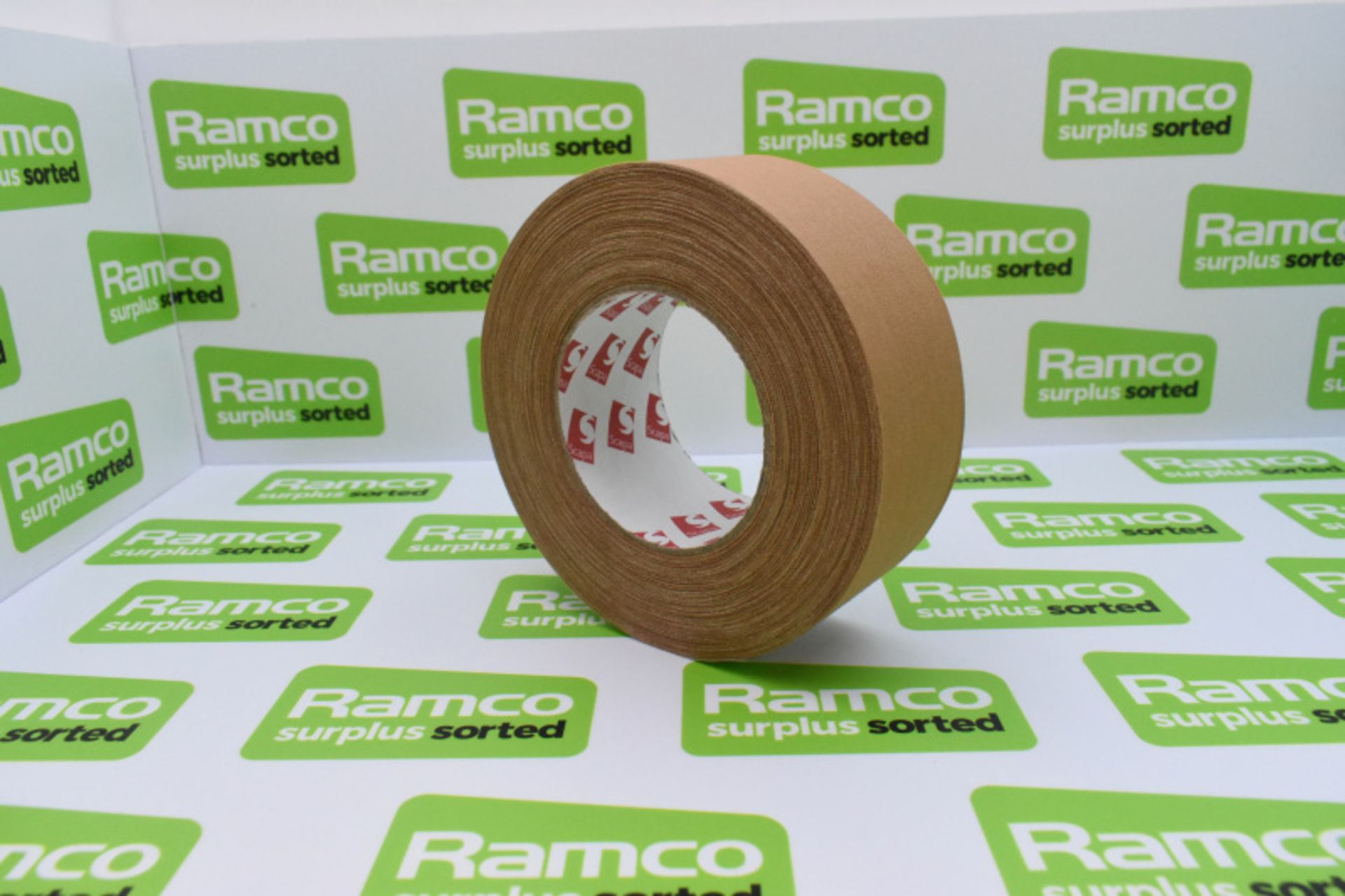 Scapa 3302 Pro Tape - Buff Tan Biege - 50mm x 50M rolls - 16 rolls per box - 1 box - manufactured 14 - Image 4 of 4