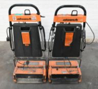 2 x Rotowash Industrial Floor Scrubber Cleaner- Type 47 B