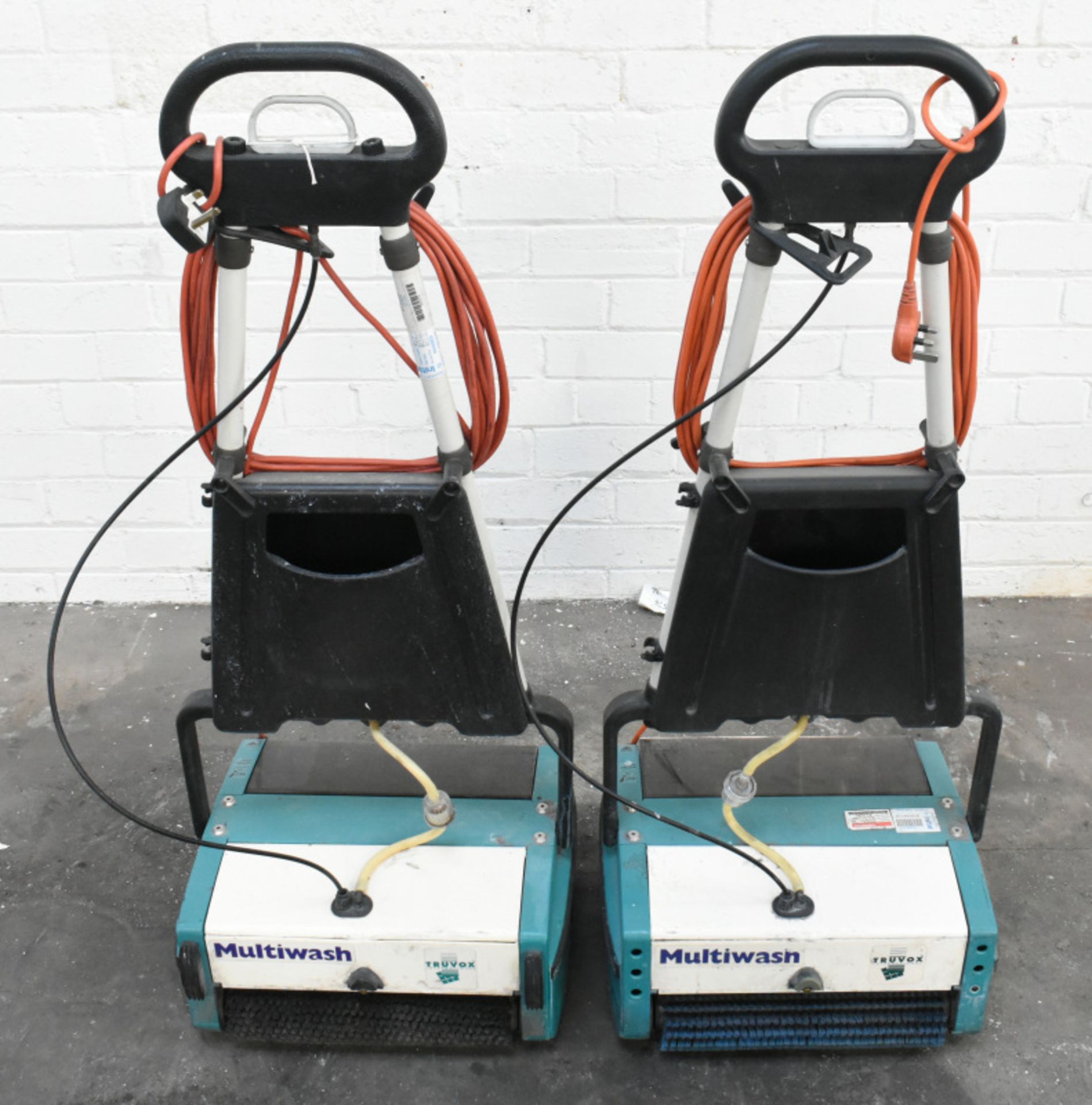 2 x Truvox Multiwash Floor Scrubber Dryer, Model- MW340/Pump