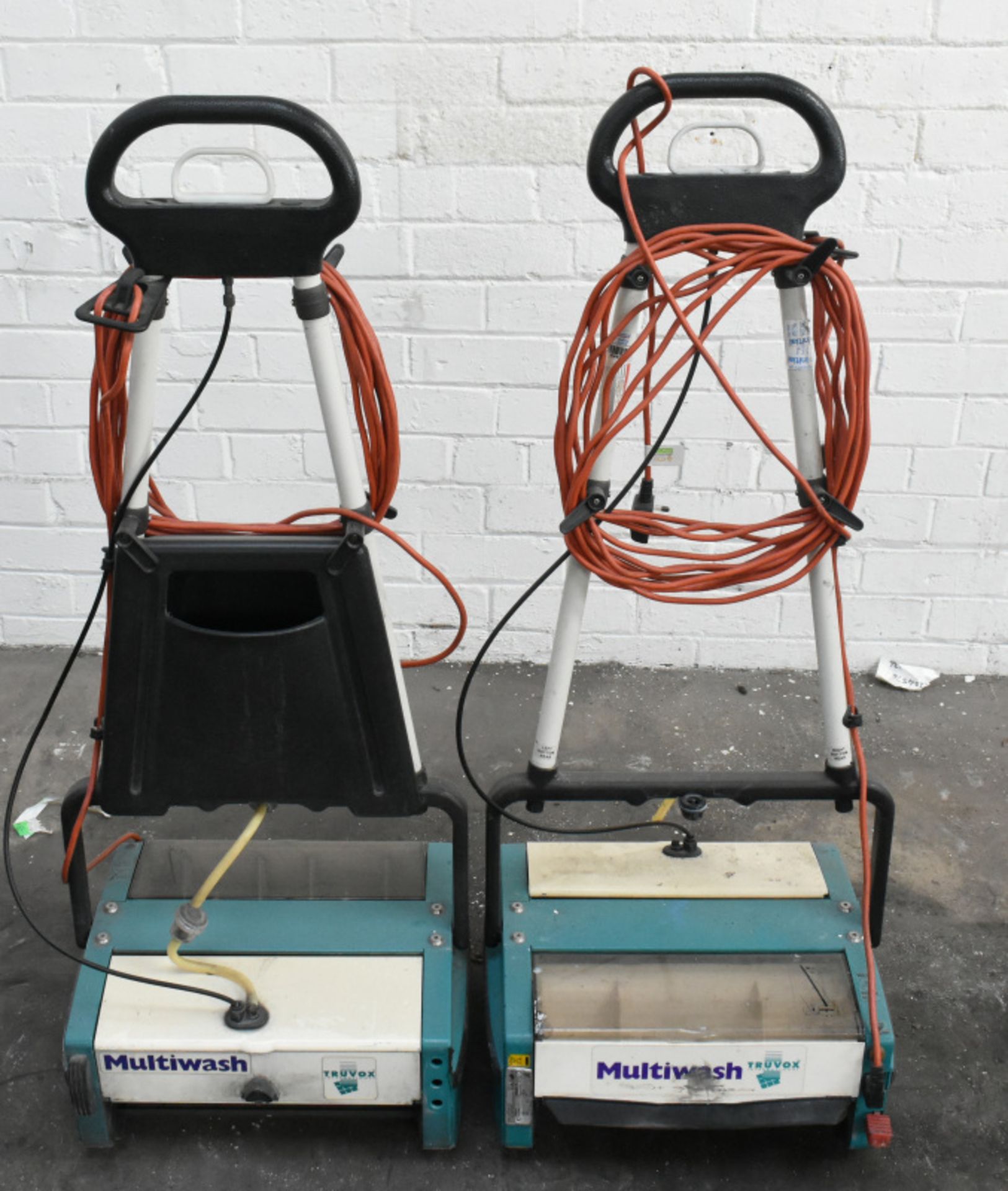 2 x Truvox Multiwash Floor Scrubber Dryer, Model- MW340/Pump