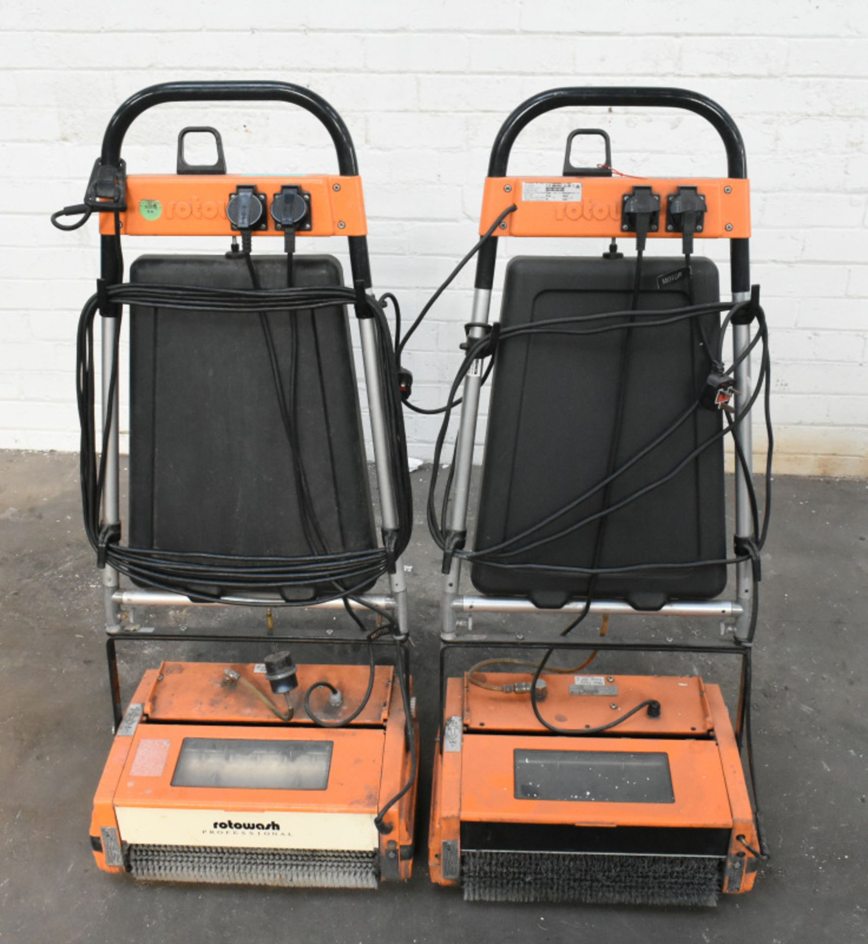 2 x Rotowash Industrial Floor Scrubber Cleaner- Type 47 B - Image 3 of 6