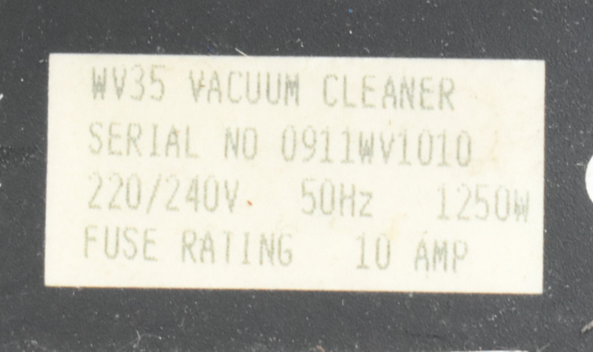 Victor WV35 Commercial Vaccum Cleaner - Image 2 of 3