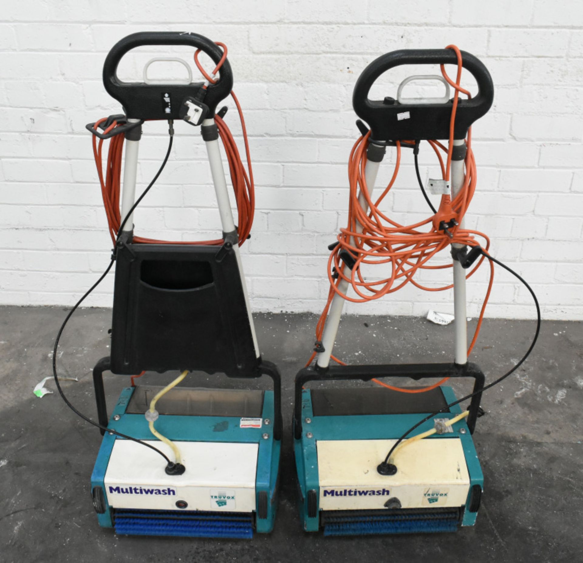 2 x Truvox Multiwash Floor Scrubber Dryer, Model- MW340/Pump