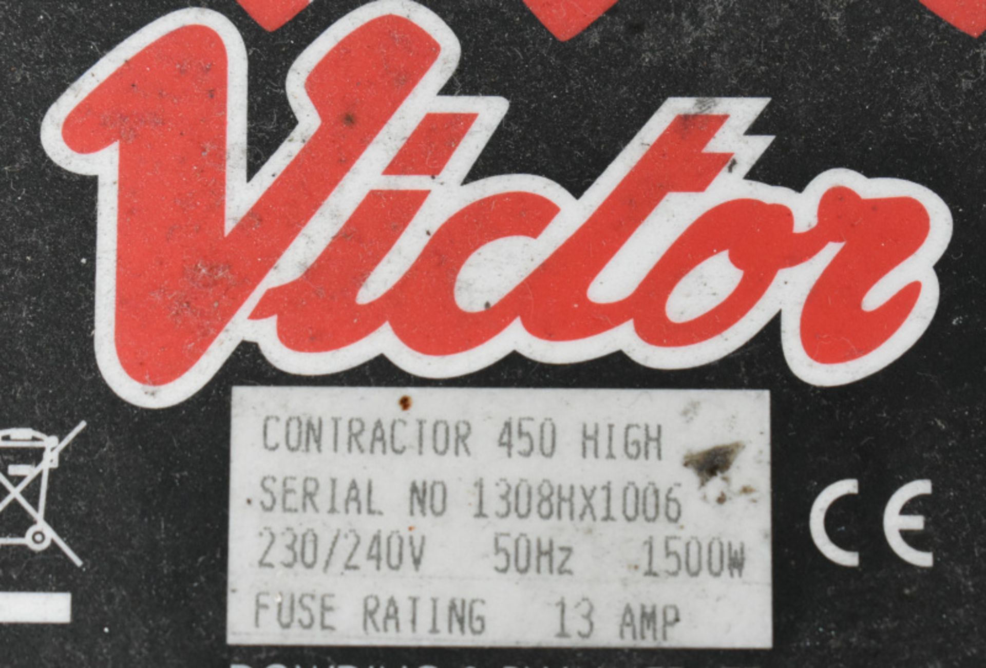 Victor Contractor 450 High Floor Scrubber - Image 2 of 3