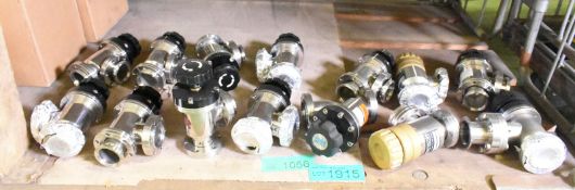 14x Scanwell Conflat Bellows Vacuum Valves