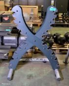 Dumbell X-rack 110 x 65 x 130 cm