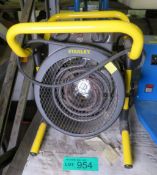 Stanley 2KW 240V Fan Heater L 300 x W 300 x H 320mm