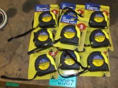 10x Marksman 5M tape measures