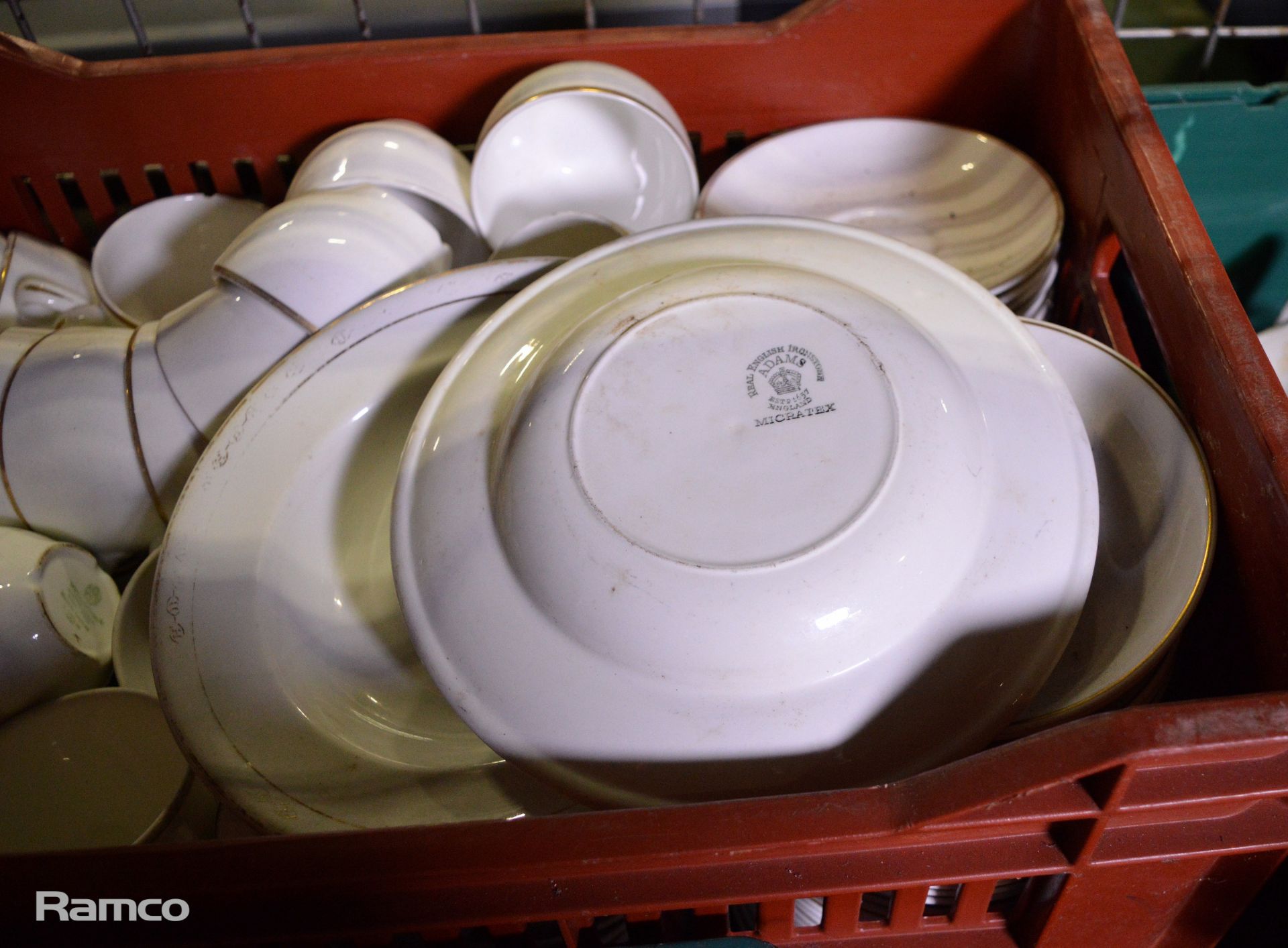 Approx 150 Assorted crockery including cup / saucer / plate / gravy boat - Image 2 of 5