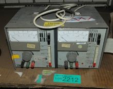 Weir twin output variable power supply
