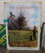 700mm x 500mm sign - The Gamekeeper