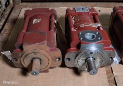 2x Truninger main hydraulic pump units