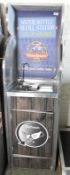 Water bottle refill station L 54 x W 49 x H 181cm