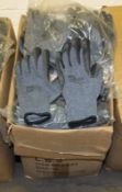 Latex Coated gloves - size 10 - 120 pairs