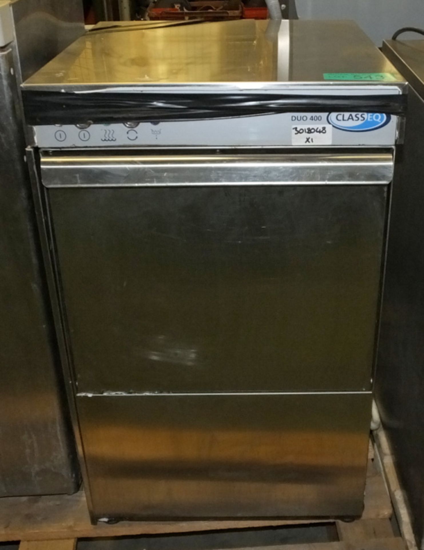 Classeq Duo 400 dishwasher L 47 x W 53 x H 75cm