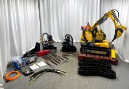Brokk B40 Daemo Hydraulic breaker, various tooling & spare parts Please see pictures for attachments