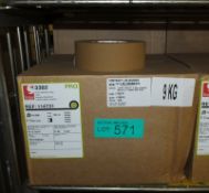 Scapa Tape 3302 - Buff Tan - 50mm x 50M - 16 rolls per box - 2 boxes