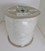 White Poly Fibrous Rope 220m x 9mm - NSN 4020-99-120-8692