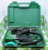 Hitachi DH22VD electric hammer drill and case