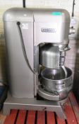 Hobart H600 Free Standing Mixer, Model H600-F3MHE - 400V 50hz - 1.5Kw - comes with 1 bowl & 1 dough