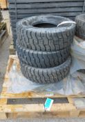 4x Michelin 500 R 8 XZ R Tubeless Tyres