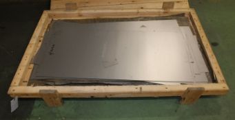 18x Titanium Sheets - L 102 x W 46 x H .056 cm