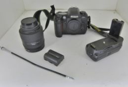 Nikon D100 Camera With Accessories L 150 x W 70 x H 120mm - Nikon AF Nikkor 24-85mm lens