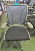 HumanScale Ergonomic Office Chair - grey